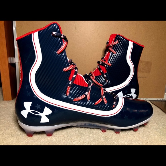 Under Armour Highlight USA Football Cleats - Picture 3 of 10